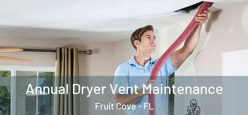  Annual Dryer Vent Maintenance Fruit Cove - FL